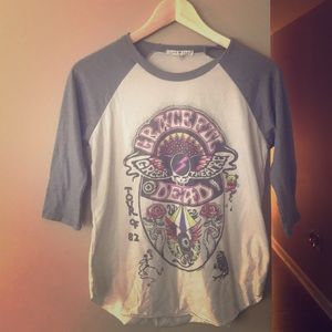 Small Junk Food “Grateful Dead” Baseball T-Shirt